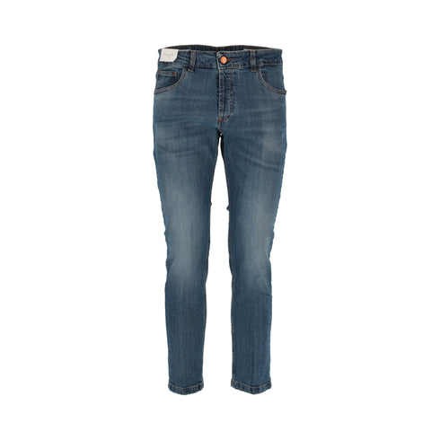 Entre Amis Jeans Jeans Uomo slim cinque tasche Jeans medio - Francavilla Moda